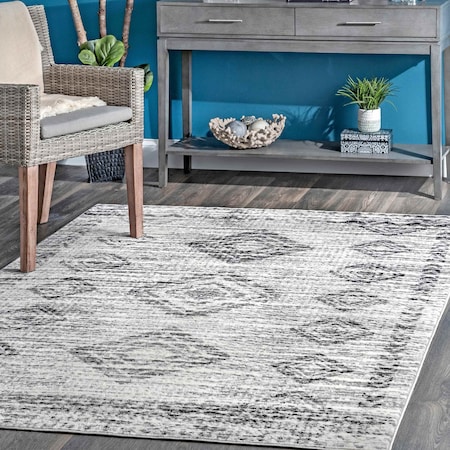 Nuloom Presley Aztec Distressed Area Rug 3ft x 5ft ECRK04A-305
